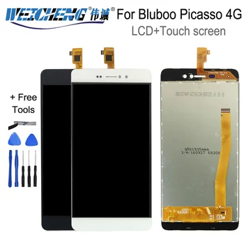 Patikrintas Bluboo Picasso 4G LCD Ekranas Su Jutikliniu Ekranu, skaitmeninis keitiklis Asamblėjos Bluboo Picasso 3G lcd Nemokamai įrankiai