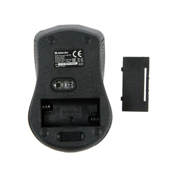 Pelės Gynėjas Accura MM-935, belaidė, optinė, 1600 dpi, 2xAAA, USB, black 4991371