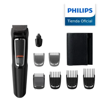 Philips, MG3730/15, barzda ir plaukai žoliapjovės, 8 1, nosies ir Ausų priedų, veido Clippers