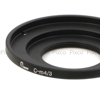 Pixco C-M4/3, Objektyvo Adapteris Kostiumą-16mm C Mount Kino Objektyvą, kad Tiktų Micro Four Thirds 4/3 Fotoaparatas