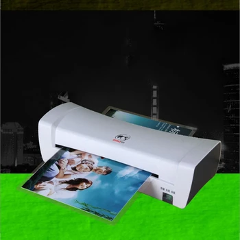 Plastificadora Profesinės Šilumos Office Karšto Ir Šalto Laminavimo Mašina A4 Dokumentas Su Nuotrauka Pakuotės Plastikinės Plėvelės Roll