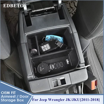 Porankiai Dėžutės Saugojimo Jeep Wrangler JK/JKU 2011 2012 2013 2016 2017 2018 Automobilių Organizatorius Vidaus Priedai