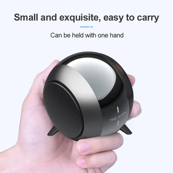 PortableTWS Bluetooth5.0 Garsiakalbis Lauko Garsiakalbio Belaidės Mini Sferiniai 3D 5W Stereo Muzikos Supa FM Mp3 Bass Box Garsiakalbis
