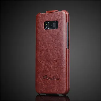 Prabanga 8 Pastaba Retro R64 Odos Flip Case For Samsung Galaxy S7edge S8 Plius S9 S10 Vertikalus Telefono Dangtelį