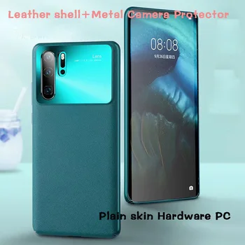 Prabanga Paprasto odos modelis Aparatūros PC telefoną atveju Huawei 30 P40 pro Metalo Kameros apsaugos huawei Mate20 30pro 4G korpusas