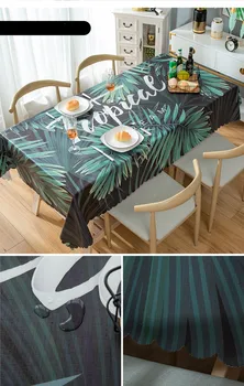 Prabanga vandeniui anti-karšto aliejaus staltiesė plastiko lentelė apima Stačiakampio formos staltiesių Kavos stalo padas sofa plastikiniai kilimėliai, pagalvėlės