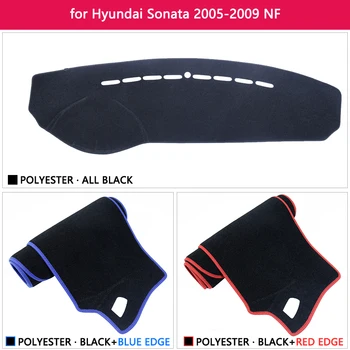Prietaisų skydelio Dangtelis Apsauginis Padas Hyundai Sonata NF 2005 m. 2006 m. 2007 m. 2008 m. 2009 m. Automobilių Reikmenys galiniu langu skėtį nuo saulės Kilimas Kilimas