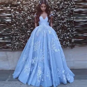 Princesė vakarinę Suknelę nuo Peties iki 2021 m. Oficialią Suknelės Nėriniai Aplikacijos Seksualus Chalatas de Soirée Moterims, Vestidos de Fiesta
