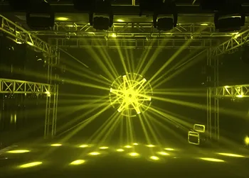 Profesinės Naktinio Klubo DJ Sharpy Artimosios Šviesos 4x 25w Keturias Akis, LED Judančios Galvos, Super Šviesos Žibintas