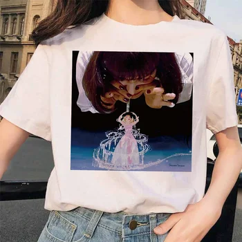 Pulp Fiction Estetinės Mia 90s Ulzzang Harajuku Filmą T-shirt streetwear Moterų Marškinėlius Marškinėliai Femme Viršuje Tee Moterų Marškiniai juokinga