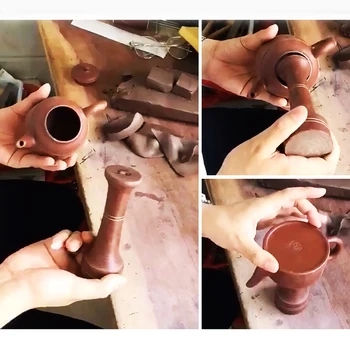 Puodą Rankų darbo Keramikos Įrankių Rinkinys Amatų Potter Keramikos Molio Polimero Grandymo Modeliavimo Formavimo Priemonė