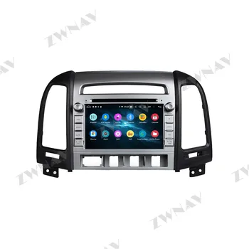 PX6 4+64 Android 10.0 Automobilio Multimedijos Grotuvo Hyundai Santa Fe 2006-2012 GPS Navi 