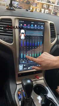 PX6 Android 9.0 Tesla Ekrano Automobilio Multimedia DVD Grotuvas Jeep Grand Cherokee 2010-2020 metų GPS Navigacijos Auto Stereo Galvos Vienetas