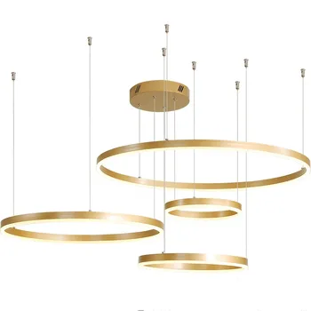 QIYIMEI Modernios LED Sieniniai šviestuvai Gold Juoda Kava Žibintai, Miegamojo, Valgomojo Kambarį Baras Hanglamp Patalpų Prabanga Apšvietimas