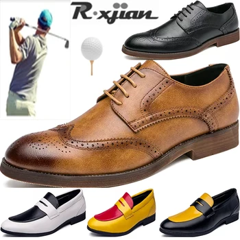 R. XJIAN prekės 2020 nauja siunta Pgm vyriški golfo batai Tenso Masculino Adulto vyriški golfo batai, neslidžia vyriški sportiniai lengvas a