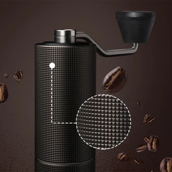 Rankinis Kavos Malūnėlis su Reguliuojamu Parametrus Didelio Tikslumo Pilant Espresso, turkijos ar Šaltos Kavos Ekstraktas