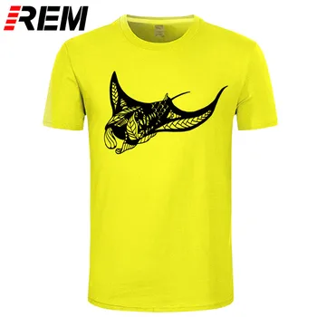 REM tee trumpomis rankovėmis T-shirt vyrai asmenybės gatvės apvalios kaklo medvilnės spausdinti hip-hop tee marškinėliai marškinėlius