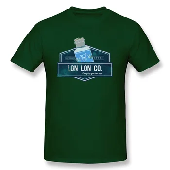 Retro Dizaino T-shirt Vyrams Lon Lon Co. Marškinėliai Bendrovė Spausdinti Legend Of Zelda Medvilnės Audinio Jaunų Marškinėlius Slim Fit Tee Marškinėliai