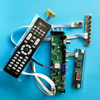 Rinkinys LTM220MT05 1680X1050 valdytojas, valdybos 2 CCFL HDMI USB LVDS 30pin DVB-T, DVB-T2 TV ekrano Skydelis skaitmeninis 22