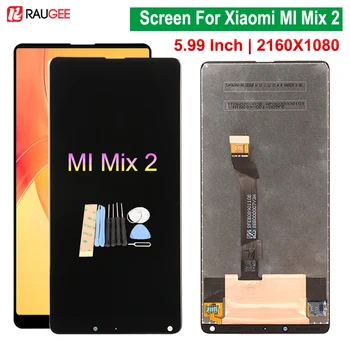 Rodyti Xiaomi Mi Sumaišykite 2 Ekrano 5.99 Colių Mult Jutiklinio Ekrano Pakeitimas Xiaomi MI Sumaišykite 2 Mix2 LCD Jutiklinis Ekranas