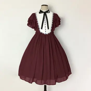 Rosetic Moterų Suknelė Mergina Lolita Mokyklos Kietas Šalis Suknelės Retro Harajuku Gotikos Šalis Suknelė