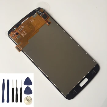 Samsung Galaxy Grand 2 Duetų G7102 G7105 G7106 Jutiklinio Ekrano Skydelis + LCD Ekranas Monitoriaus Skydelio Modulio Surinkimo+ Nemokamas Įrankiai