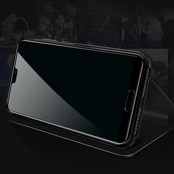 Samsung Galaxy S20 Ultra S20 Plus Atveju Apkalos Veidrodis, Flip Case For Samsung S20 Odos Padengti Coque GalaxyS20 Telefono Rubisafe