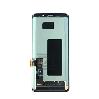 Samsung Galaxy S9 LCD g960 Ekranas S9 Plus g965 Jutiklinis Ekranas skaitmeninis keitiklis komplektuojami su rėmo ekranas S9 ekrano Remontas, Dalys