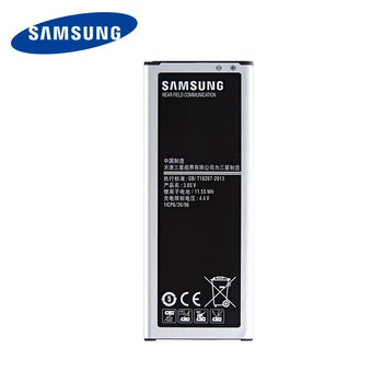 SAMSUNG Originalus EB-BN916BBC 3000mAh baterija Samsung Galaxy NOTE4 N9100 N9106W N9108V N9109V 4 Pastaba Baterijas + WO