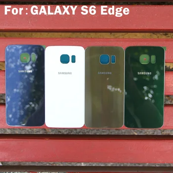 Samsung Originalus Telefonas Galinis Baterijos dangtelis skirtas Samsung Galaxy S6 G9200 G920f S6 Krašto G9250 S6 Krašto Plius Būsto Atgal Backshell