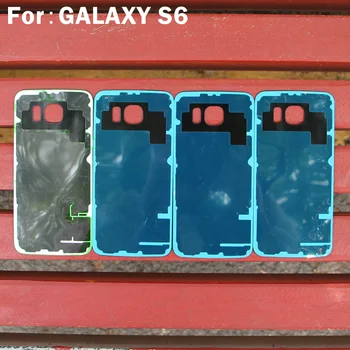Samsung Originalus Telefonas Galinis Baterijos dangtelis skirtas Samsung Galaxy S6 G9200 G920f S6 Krašto G9250 S6 Krašto Plius Būsto Atgal Backshell