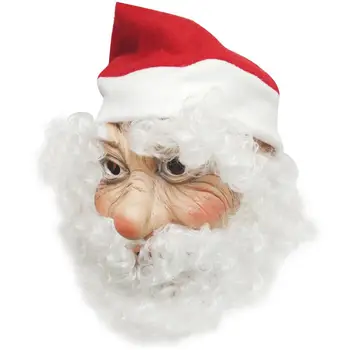Santa Claus Latekso Galvos Apdangalai Kalėdų Universali Suknelė Iki Kalėdų Skrybėlę Galvos Apdangalai Juokinga Šalies Kostiumų Maskuotis Rodyti Prekes