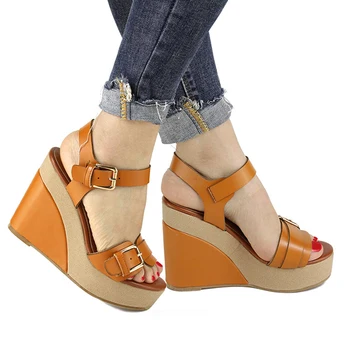 SARAIRIS 2019 Vantage Vasaros platforma Didelių gabaritų 34-43 laisvalaikio Bateliai Moteris aukštakulnius Šaliai Dienos sandalai moterims batai