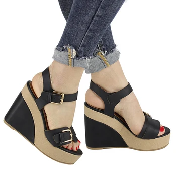 SARAIRIS 2019 Vantage Vasaros platforma Didelių gabaritų 34-43 laisvalaikio Bateliai Moteris aukštakulnius Šaliai Dienos sandalai moterims batai