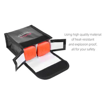 Saugus Maišelį Sprogimų Baterija Atveju Saugojimo Krepšys Autel EVO II/Pro/Dual Serijos Drone Radiacinės Saugos apsauginėje dėžėje