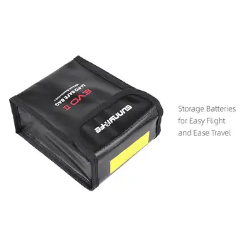 Saugus Maišelį Sprogimų Baterija Atveju Saugojimo Krepšys Autel EVO II/Pro/Dual Serijos Drone Radiacinės Saugos apsauginėje dėžėje