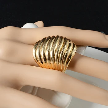 Saulėtą Papuošalai Didelis Žiedas 2020 M. Naujo Dizaino Aukštos Kokybės Vario Žiedas Papuošalai Moterims Kokteilis Žiedas Šalies Klasikinis Vestuvių Dovana