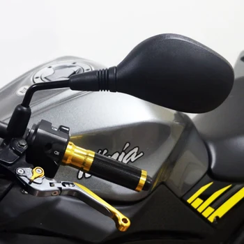 SCL MOTOS 1Pair Motociklo galinio vaizdo Veidrodėliai Electrombile Nugaros Pusėje Išgaubtu Veidrodžiu Už Motociklą, Motorolerį 