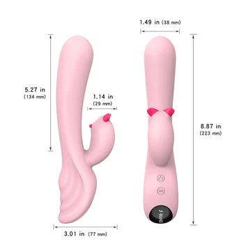 SEAFELIZ Super Galios Vibratorius Erotinis Žaislas Sekso Produktas Moterims, Klitorio Stimuliatorius Suaugusiųjų G Spot Dual Motor Massager Soft Touch
