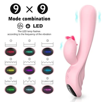 SEAFELIZ Super Galios Vibratorius Erotinis Žaislas Sekso Produktas Moterims, Klitorio Stimuliatorius Suaugusiųjų G Spot Dual Motor Massager Soft Touch