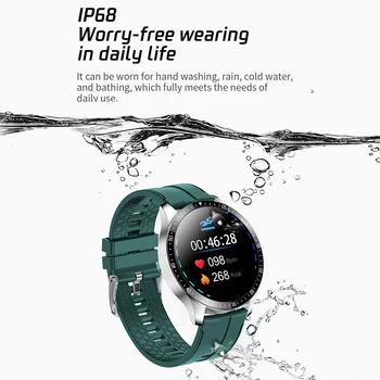 SENBONO S80 Smart Watch Vyrų Sporto Vandeniui IP68 Miego, Širdies ritmo Fitness Tracker 2020 M. Moteris Smartwatch 