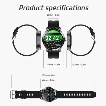 SENBONO S80 Smart Watch Vyrų Sporto Vandeniui IP68 Miego, Širdies ritmo Fitness Tracker 2020 M. Moteris Smartwatch 