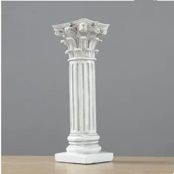 Senovinių Romėnų skiltyje, senovės architektūros modelis, namų stalo dekoracijos, suvenyrai gražus