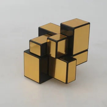Shengshou 2x2x2 Veidrodis Magic Cube Blokai 5.7 cm Greitis Magija Galvosūkį Kubo 2x2 Cubo Magico su Veidrodžiu Lipdukas Švietimo Žaislai