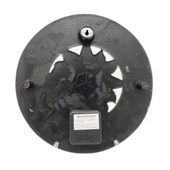 Sieninis Laikrodis Retro Vandeniui Dervos Laikrodis laikrodis su Termometru už Kiemo, Sodo Sienos