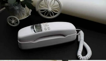 Sienos Fiksuotojo ryšio Telefono Home Office Viešbutis Skambinančiojo ID / sieniniai naktiniai Mini Sienos Telefono