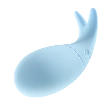 Silikono 10 Greičio Vibruojantis kiaušinis Mielas delfinų G spot Vibratorius Intymus sekso žaislai Klitorio stimuliacija Makšties rutuliukai Moterų sekso žaislai