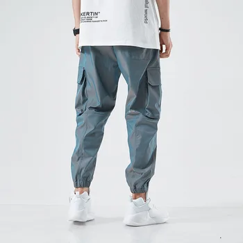 SingleRoad Mens Krovinių Kelnės Vyrams Mados 2021 Šoninių Kišenių Hip-Hop Poilsiu Vyrų Japonijos Streetwear Kelnės Sweatpants Kelnės Vyrams
