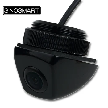SINOSMART HD Automobilių Stovėjimo aikštelė, Atbulinės Atsarginė Kamera, skirta BMW X5 Įdiegti Gamykloje Originalus Kameros Anga Universalaus Modelio 28mm