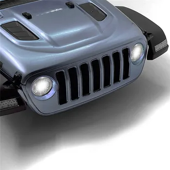 Skaidrus priekinis žibintas Padengti CENTRINIS SCX10 III Jeep Wrangler RC Automobilių Shell 